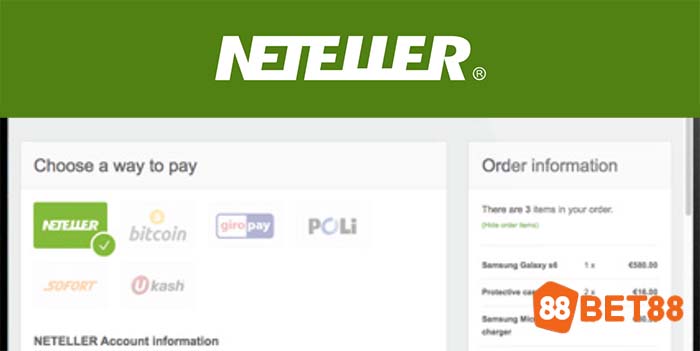 Cách nạp và rút tiền tại 188bet bằng ví điện tử Neteller