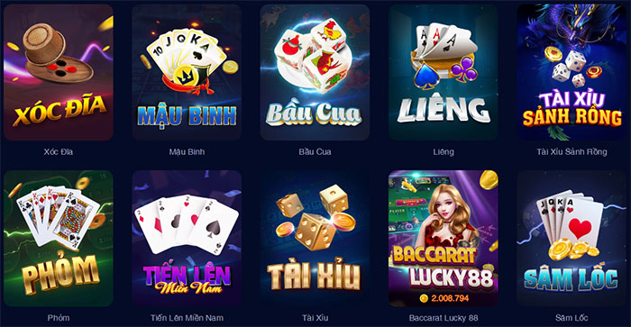 Game đánh bài đổi thưởng 